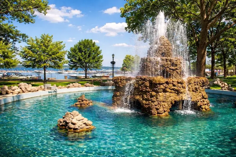 DeRivera Park Fountain